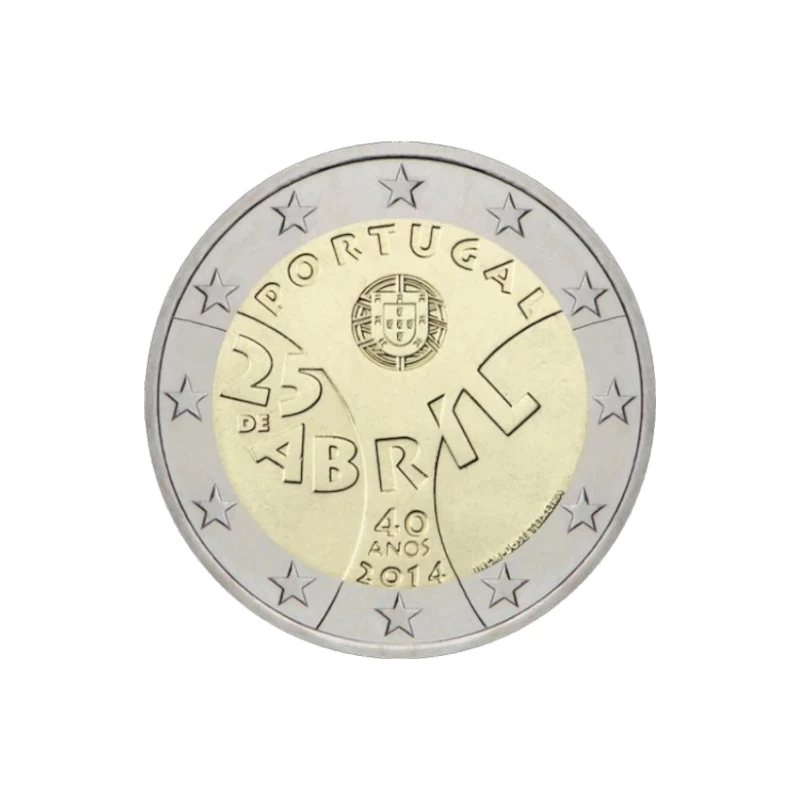 Portugal 2014 – Revolução – 2€