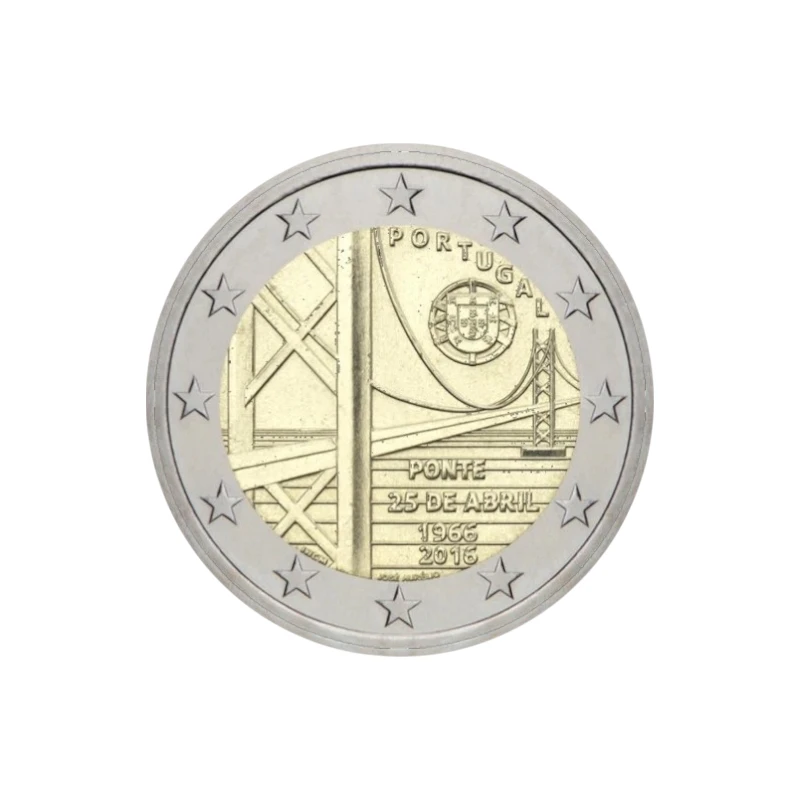 Portugal 2016 – Ponte 25 de Abril – 2€