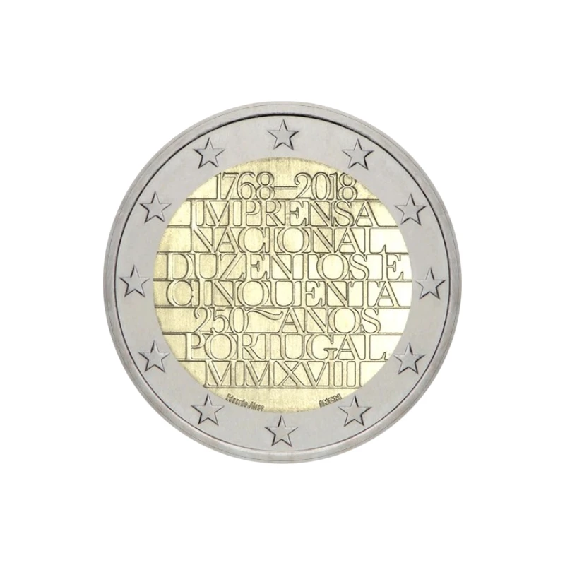 Portugal 2018 – Imprensa Nacional – 2€