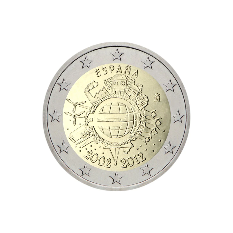 Espanha 2012 – TYE – 2€