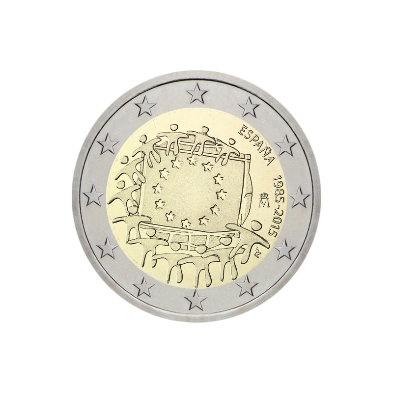 Espanha 2015 – Bandeira – 2€