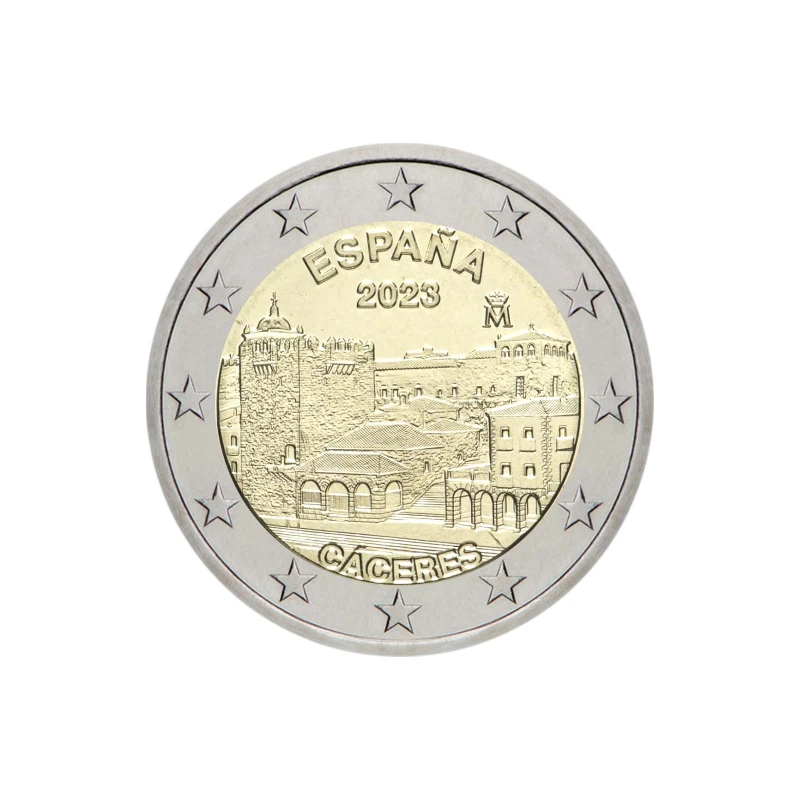Espanha 2023 – Cáceres – 2€