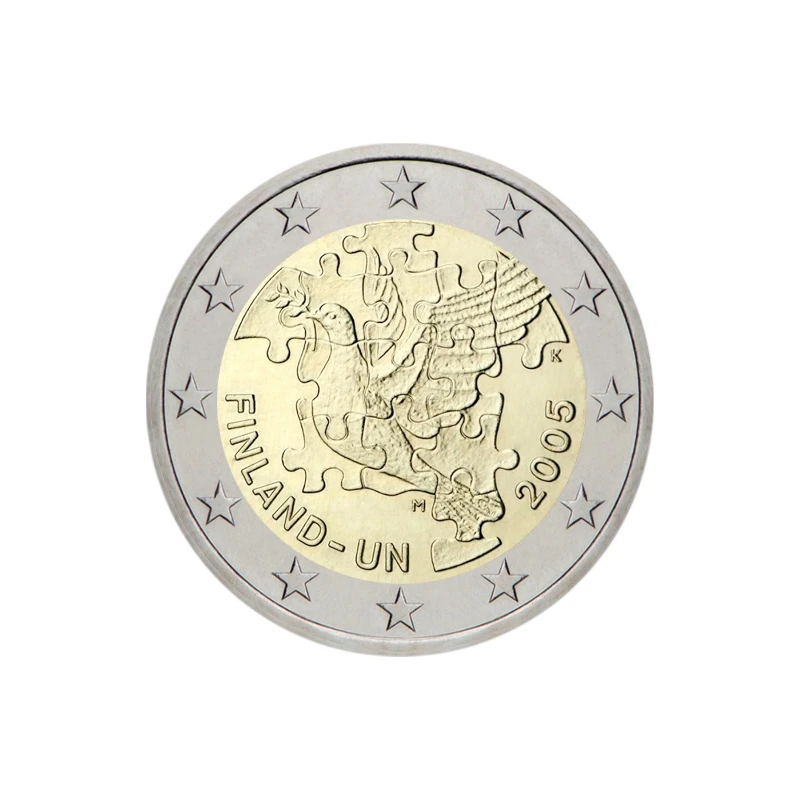 Finlândia 2005 – Nações Unidas – 2€