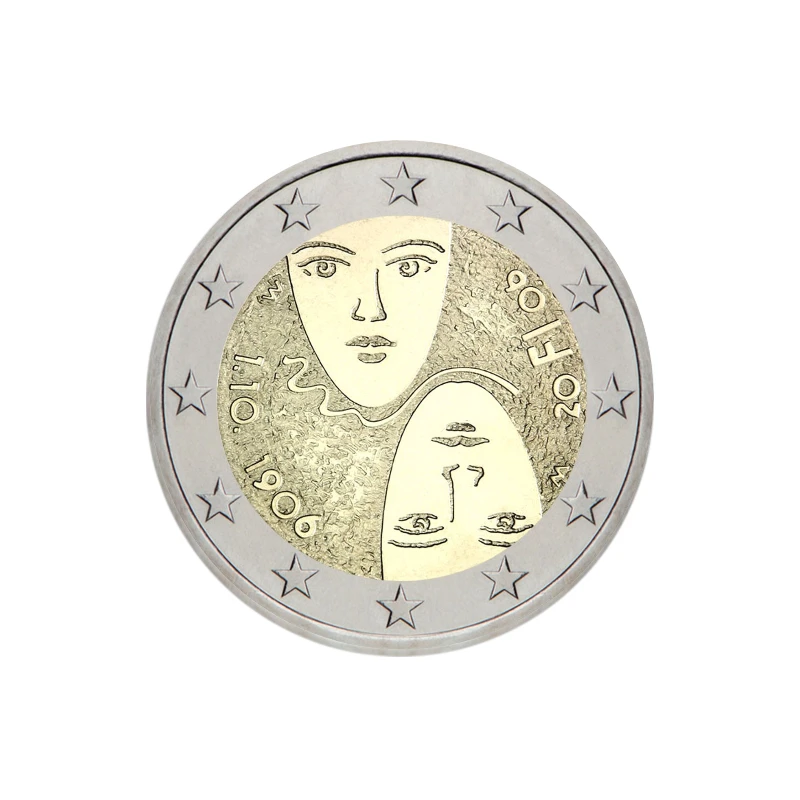 Finlândia 2006 – Sufragio Universal – 2€