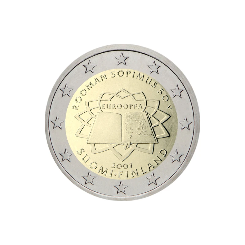 Finlândia 2007 – Tratado de Roma – 2€