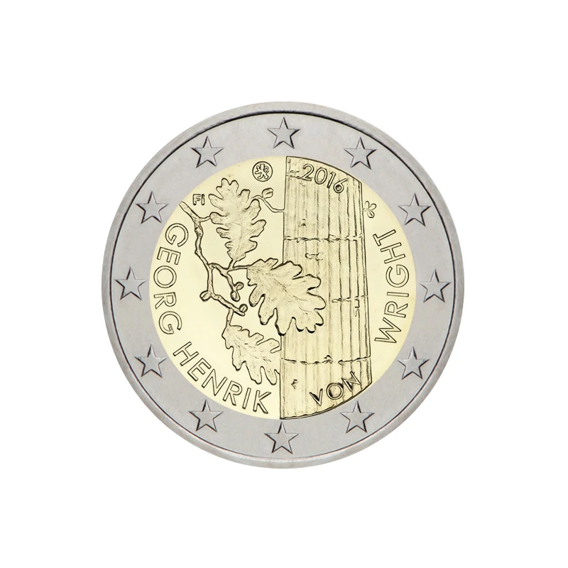 Finlândia 2016 – Georg Henrik von Wright – 2€