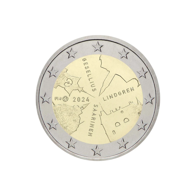 Finlândia 2024 – Arquitetura Finlandesa – 2€