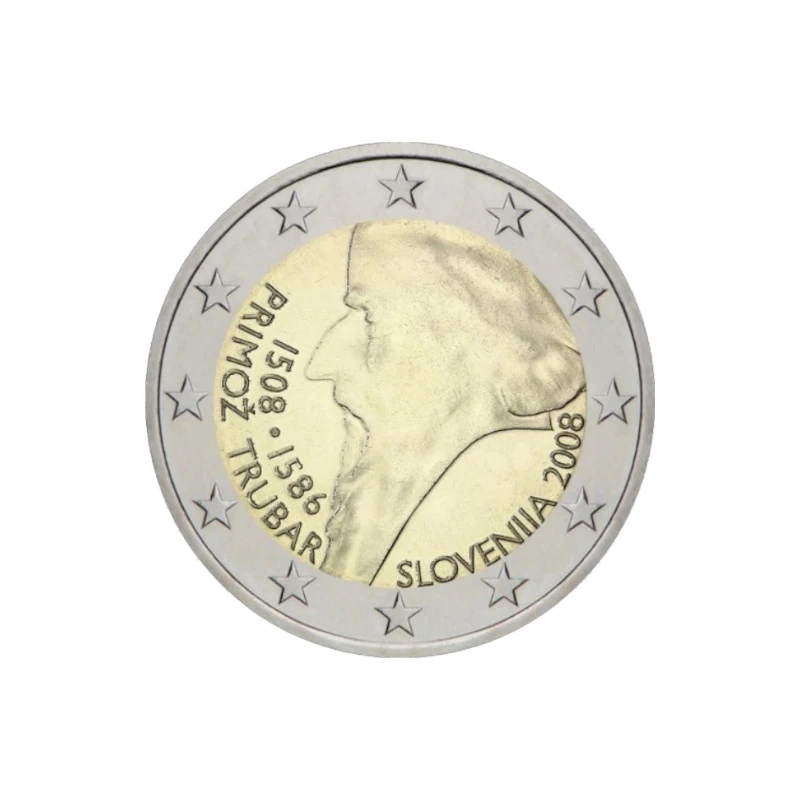 Eslovenia 2008 – Primoz Trubar– 2€ 