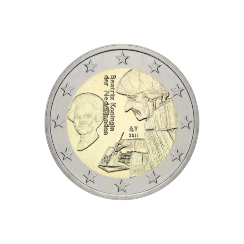 Holanda 2011 – Erasmo de Rotterdam 2€ 