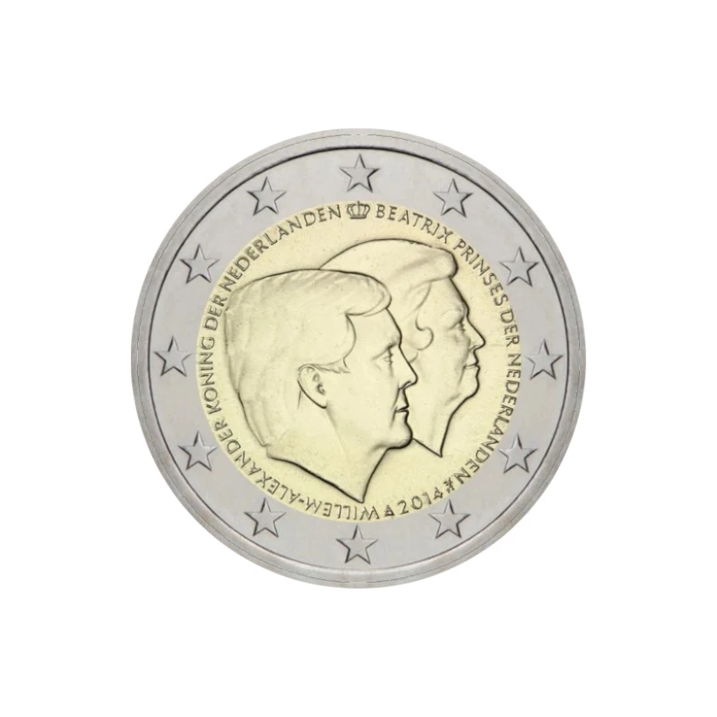Holanda 2014 – Abdicação da Rainha Beatrix  2€   