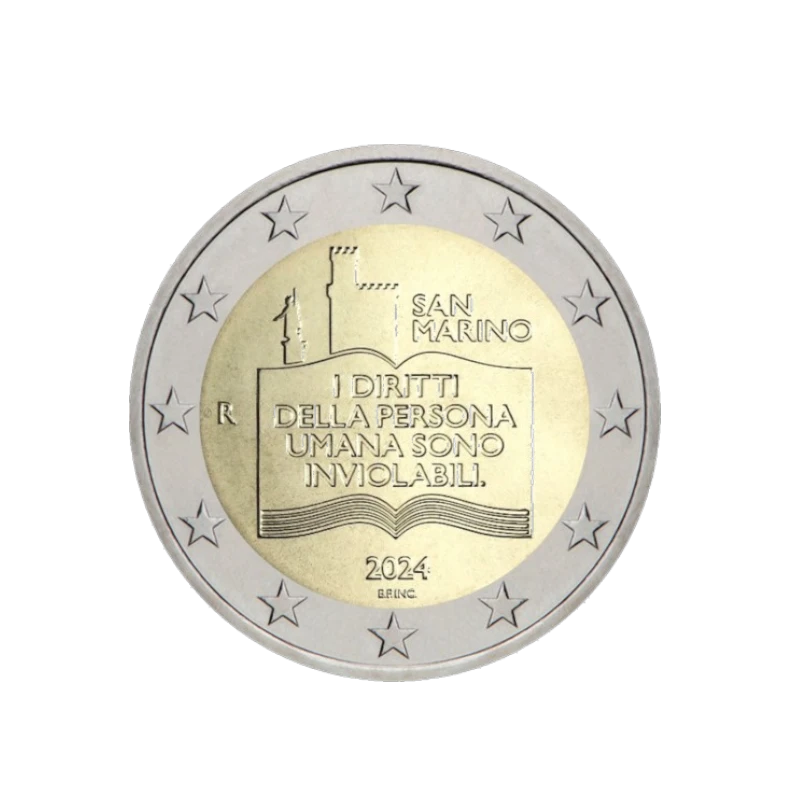 San Marino 2024 – Direitos dos Cidadãos – 2€