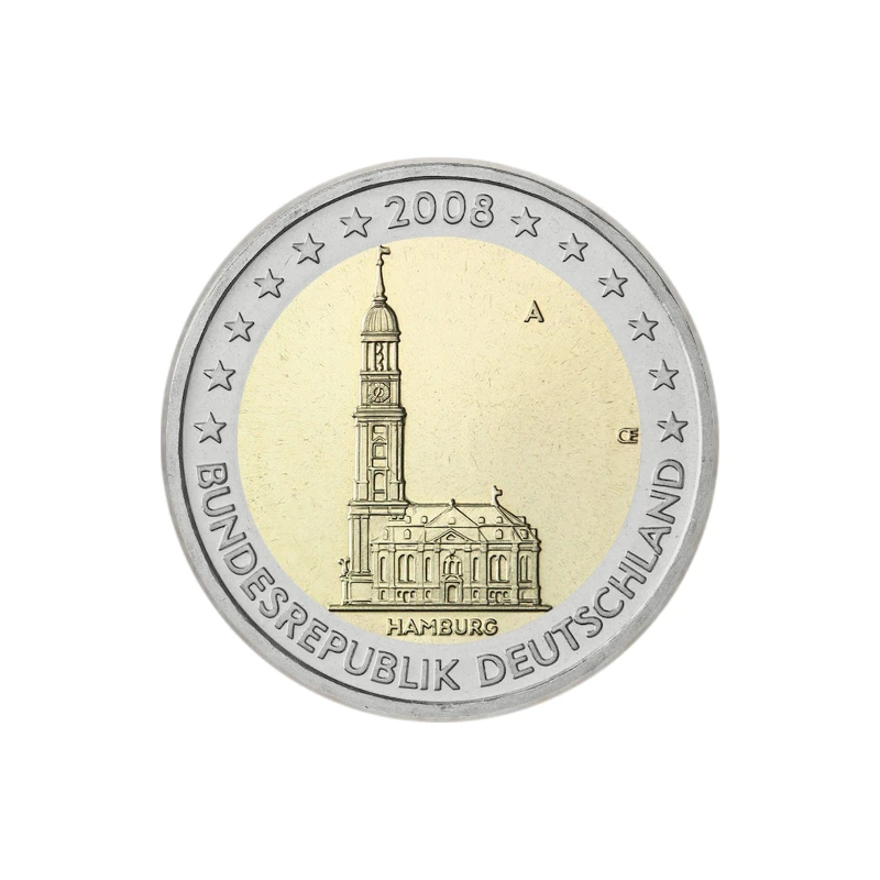 Alemanha 2008 – Hamburgo – 2€ 