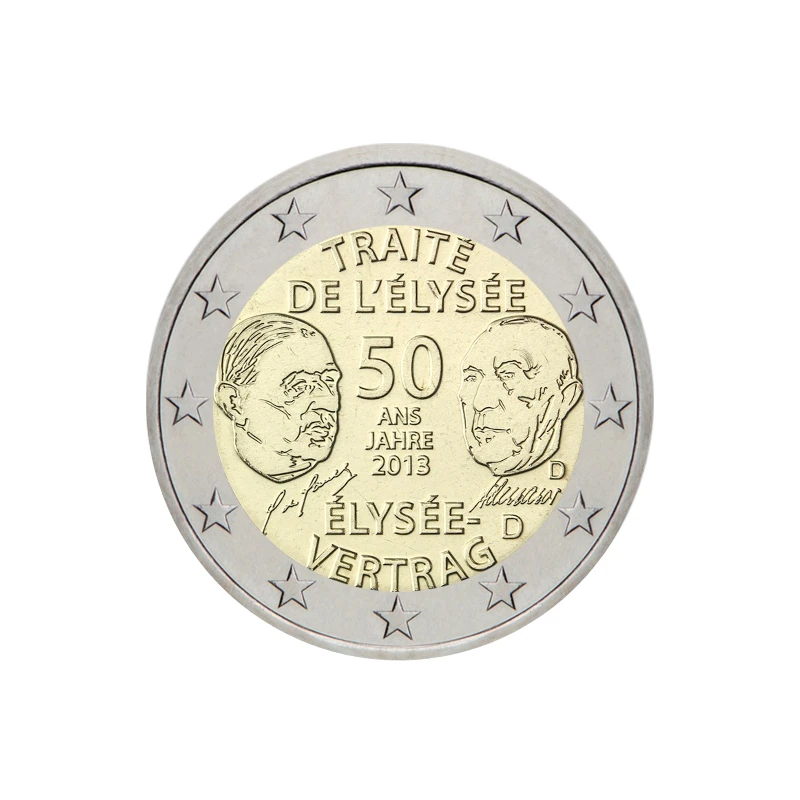 Alemanha 2013 – Tratado do Eliseu – 2€ 