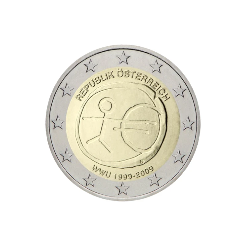 Áustria 2009 – EMU 2€ 