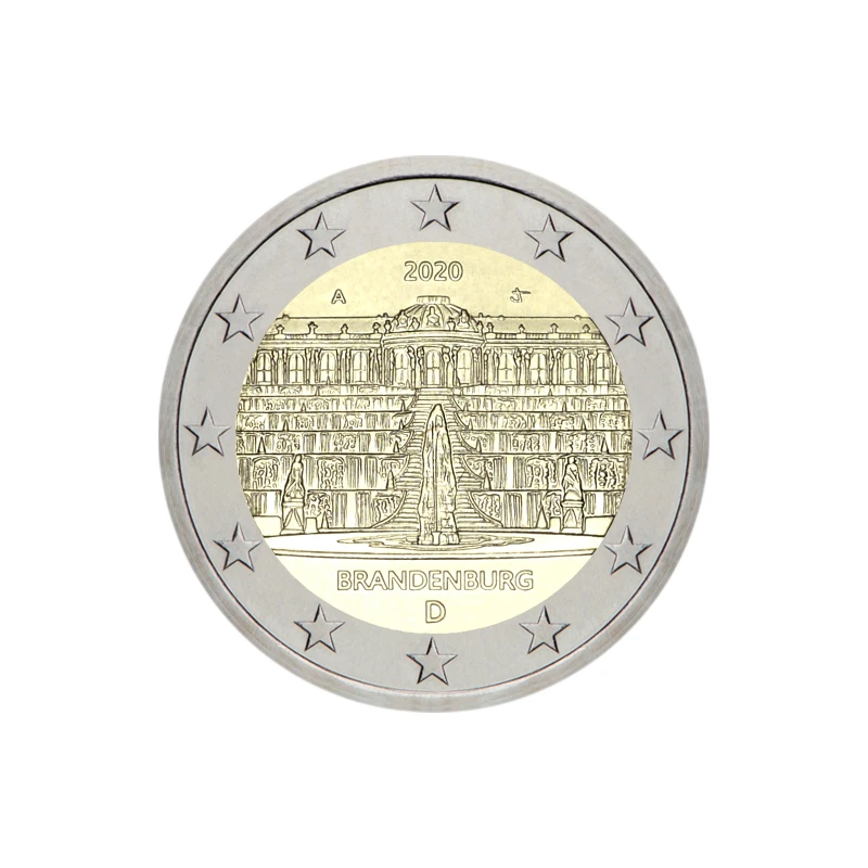 Alemanha 2020 –Brandenburgo  – 2€ 