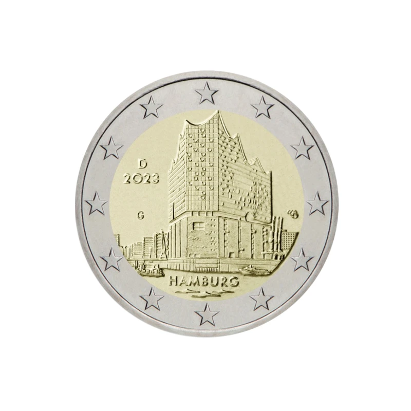 Alemanha 2023 – Hamburgo  – 2€
