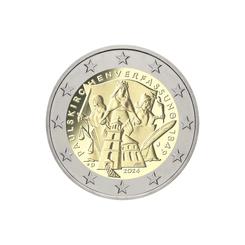 Alemanha 2024 – Constituição Igreja São Paulo – 2€