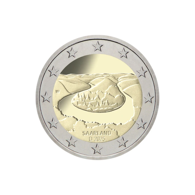 Alemanha 2025 – Saarland  – 2€