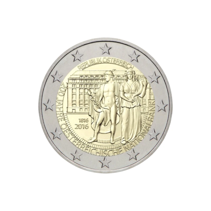 Áustria 2016 – Banco Nacional 2€ 
