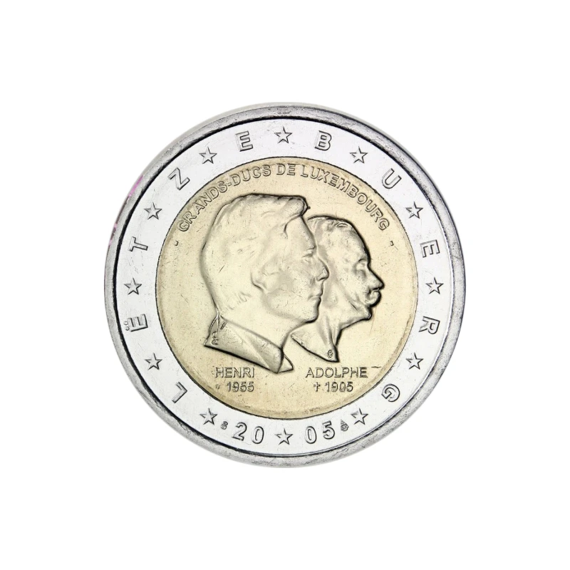 Luxemburgo 2005 – Grao-Duque Adolphe – 2€   
