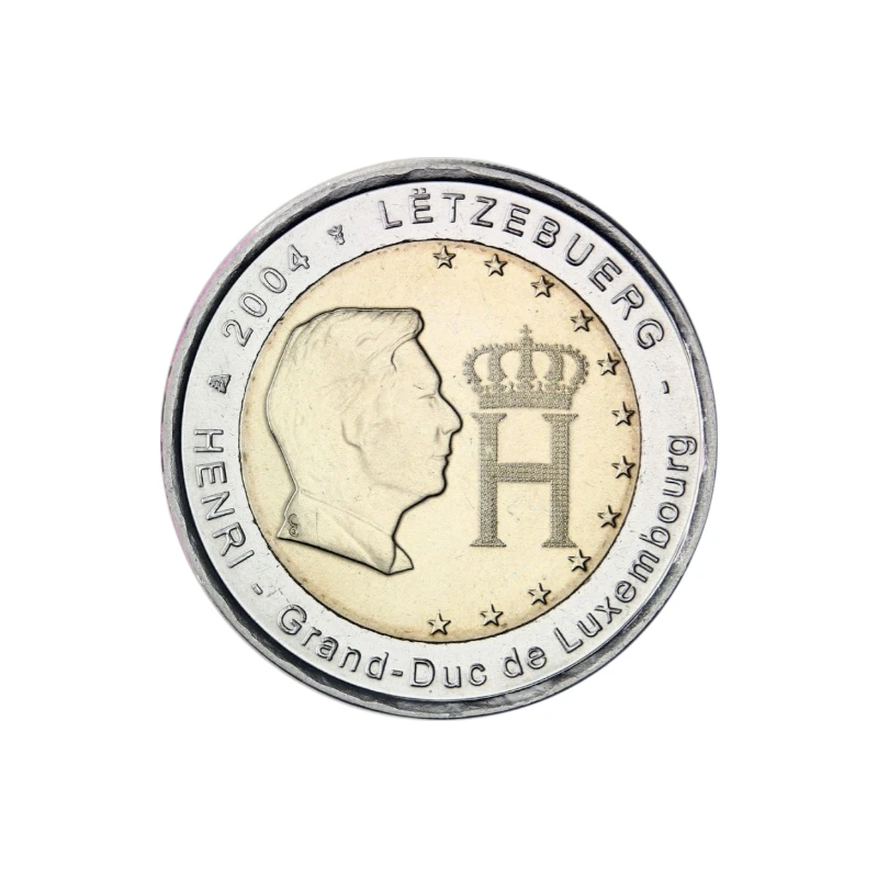 Luxemburgo 2004 – Monograma Grao-Duque Henri – 2€ 