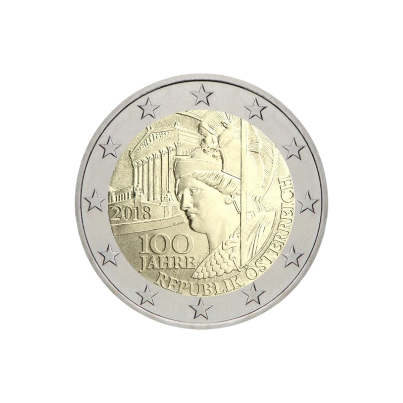 Áustria 2018 - República da Áustria 2€ 