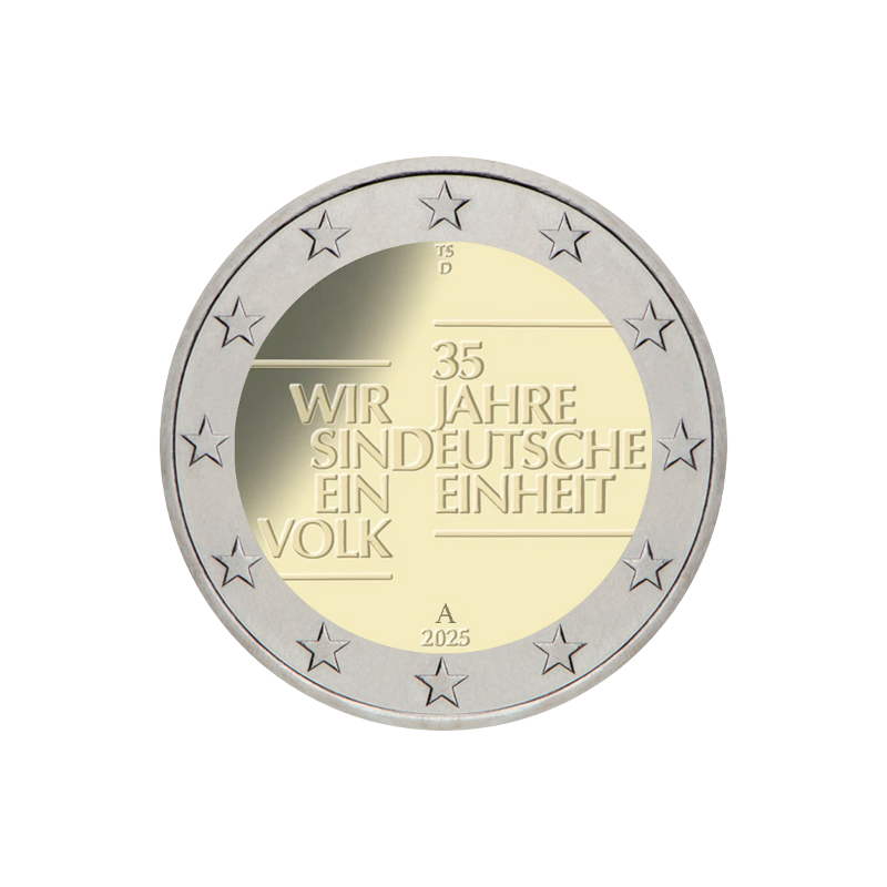 Alemanha 2025 – Unidade Alemã – 2€