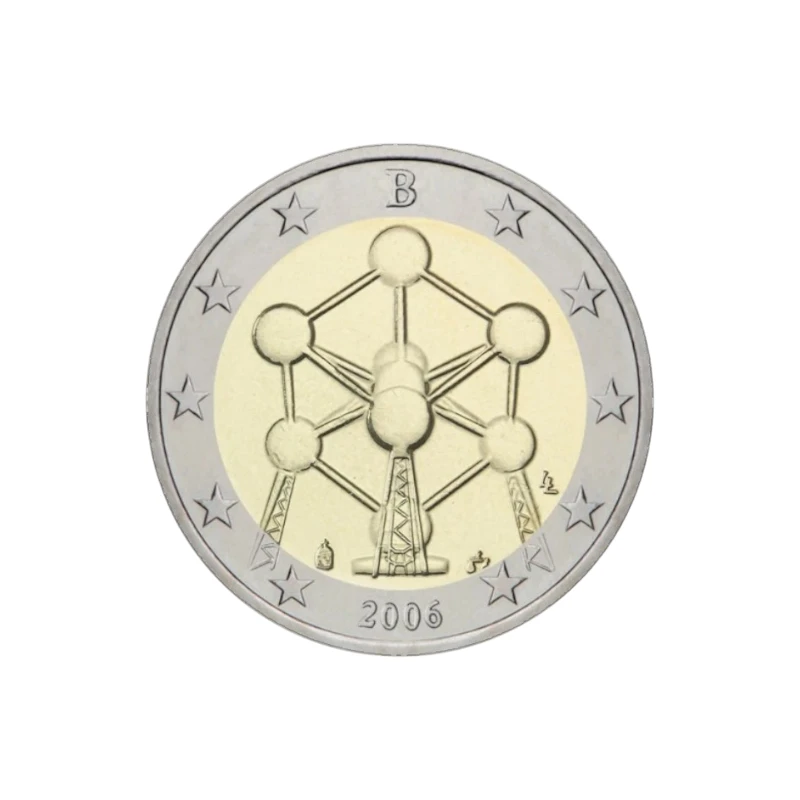 Bélgica 2006 – Atomium – 2€ 