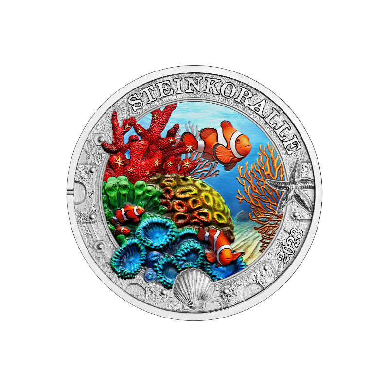 Áustria 2023 - Coral - 3€ 
