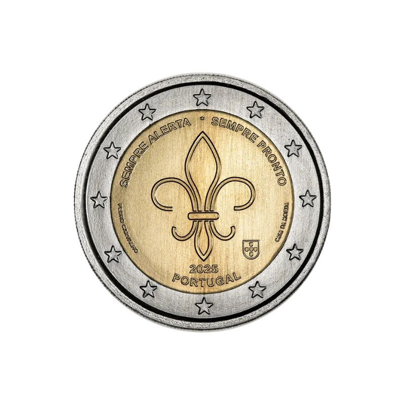 Portugal 2025 – Sempre Alerta, Sempre Pronto – 2€  UNC