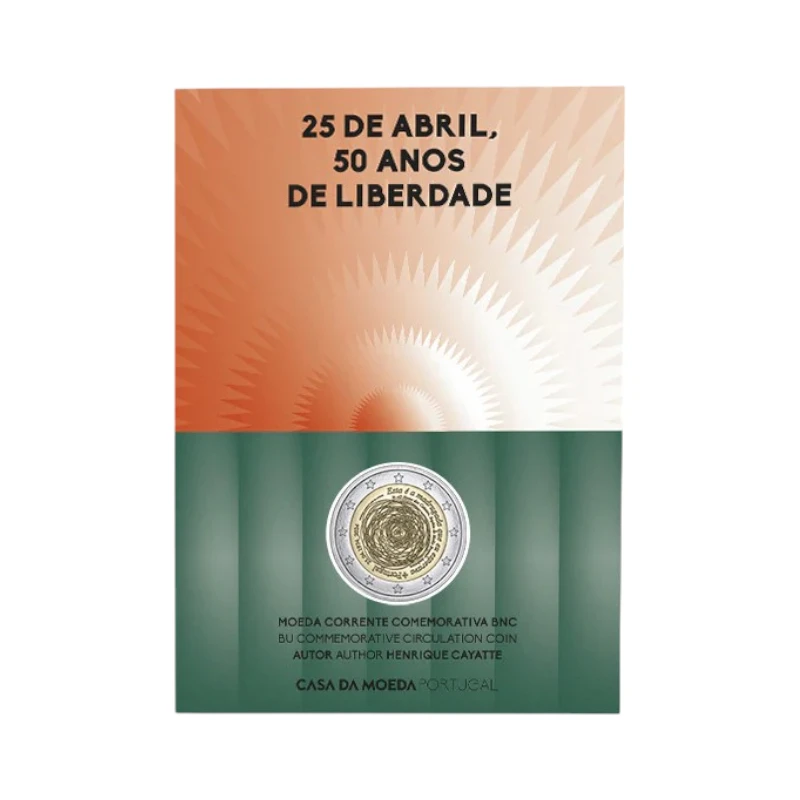 Portugal 2024 – Revolução 25 Abril – 2€ BNC