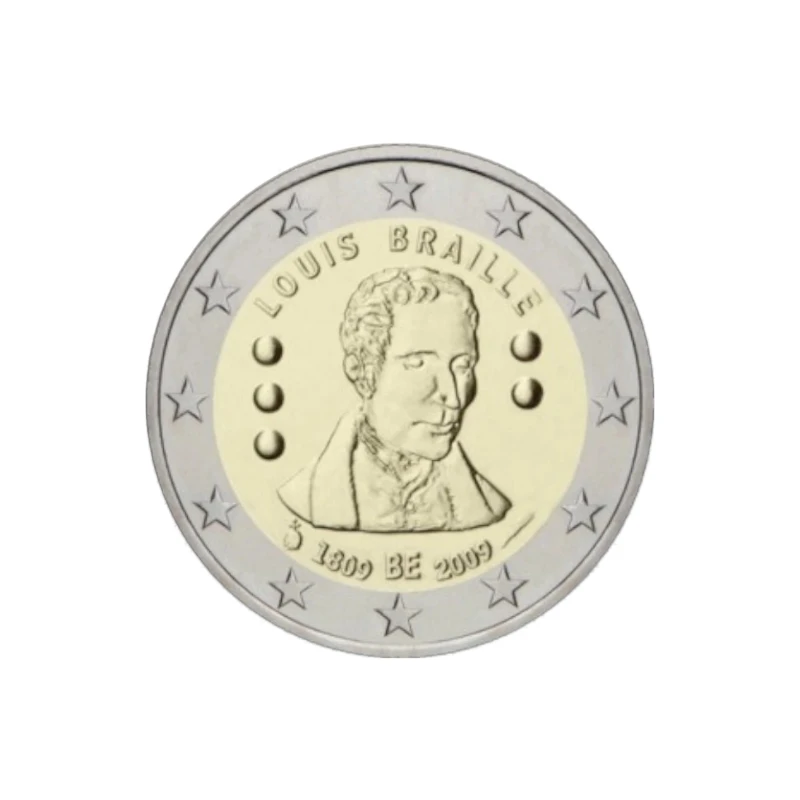 Bélgica 2009 – Louis Braille 2€