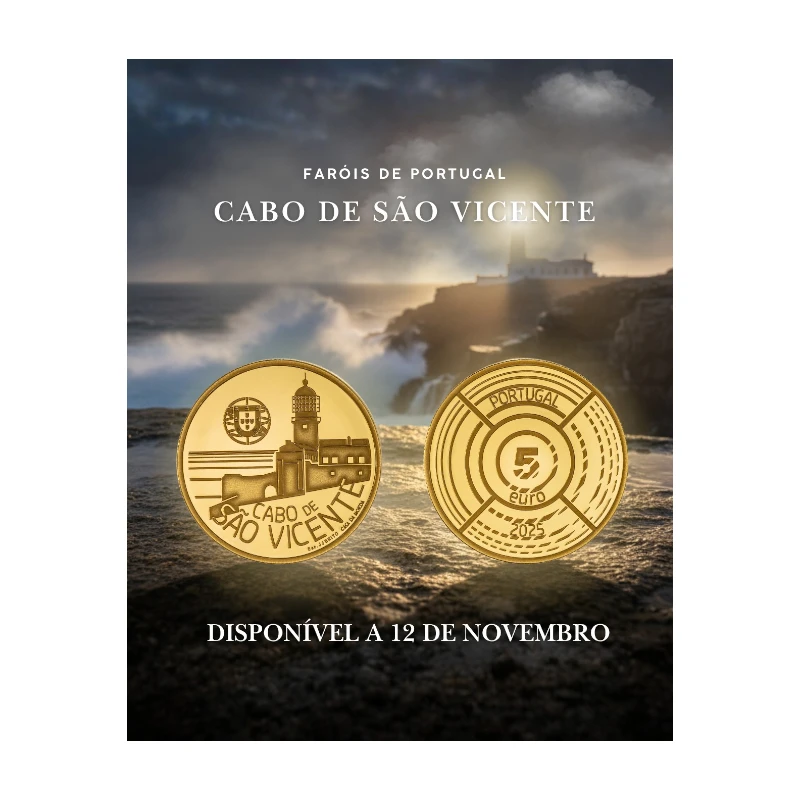 Portugal 2025 – Cabo São Vicente – 5€ Au