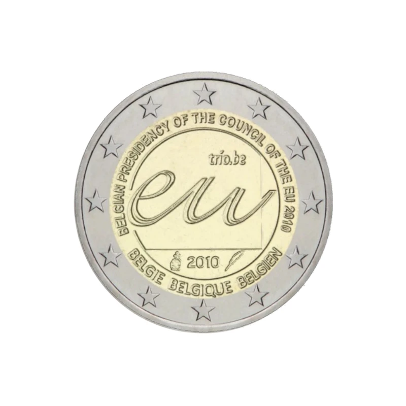 Bélgica 2010 – Presidência Conselho UE 2€