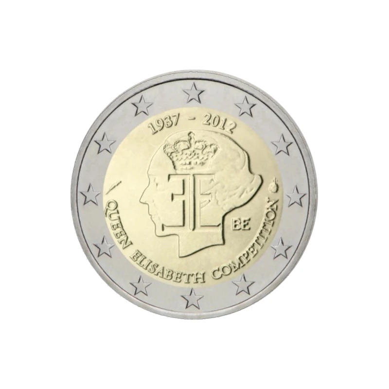 Bélgica 2012 – Rainha Elisabeth 2€