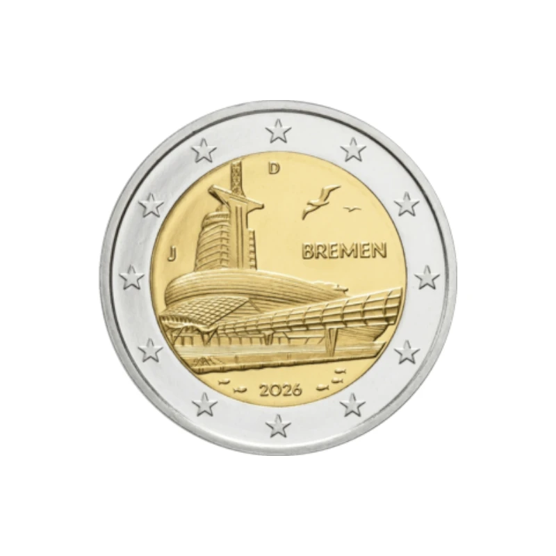 Alemanha 2026 – Bremen – 2€