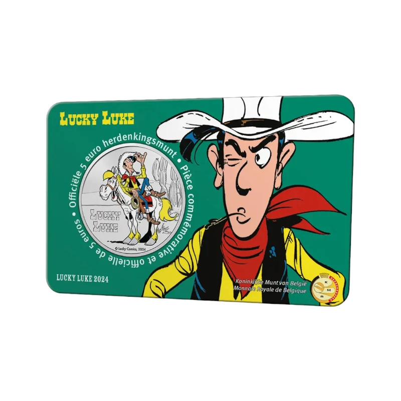 Bélgica 2024 – Lucky Luke – 5€ colorido