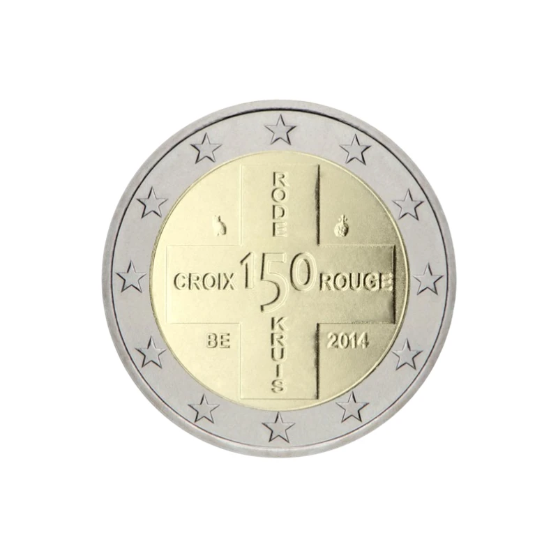 Bélgica 2014 – Cruz Vermelha 2€ 