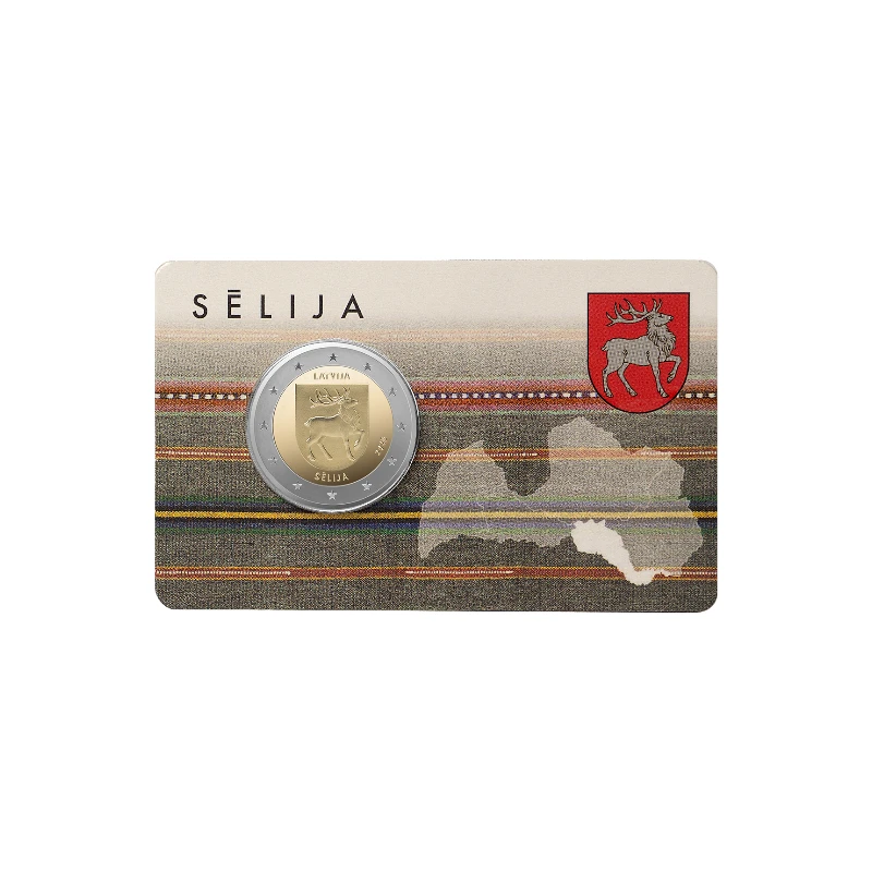 Letónia 2025 – Sēlija – 2€