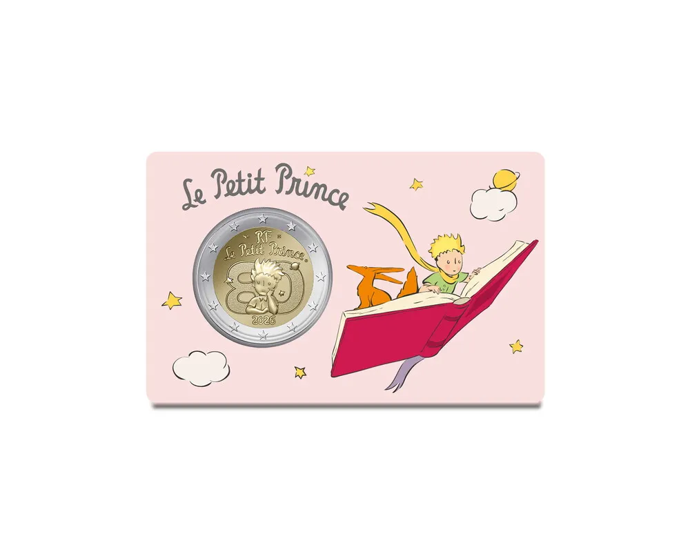 Franca 2026 – Pequeno Príncipe – 2€ CC O Livro