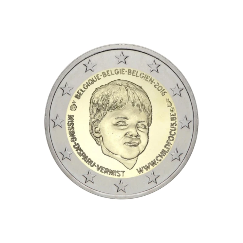 Bélgica 2016 – Child Focus –  2€ 
