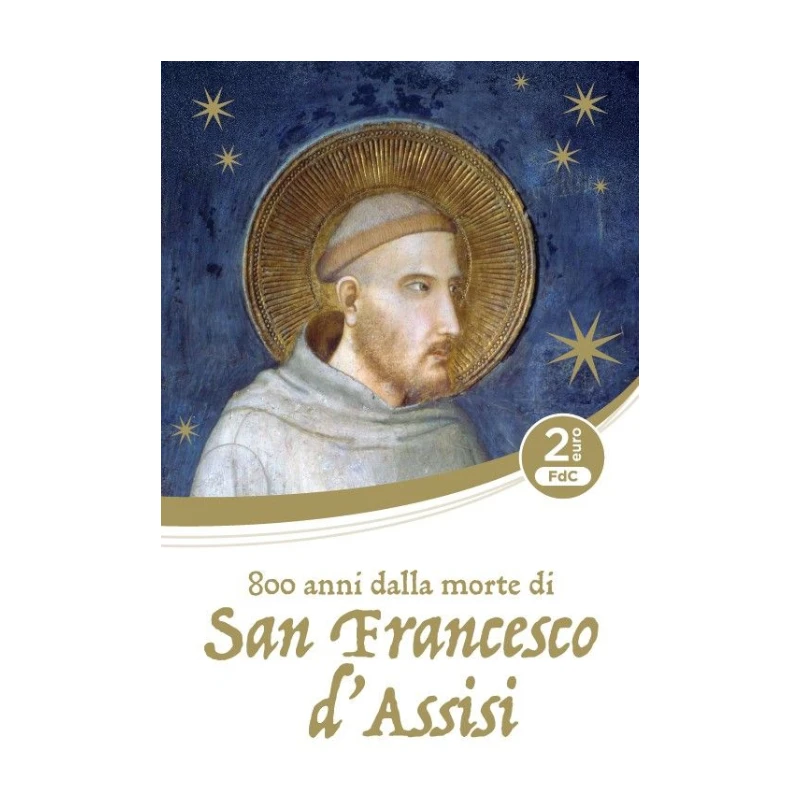 Itália 2026 – Francisco de Assis – 2€ CC