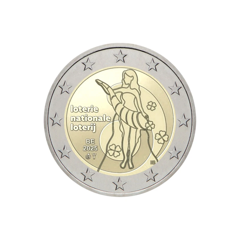 Bélgica 2025 – Loteria Nacional  – 2€ UNC