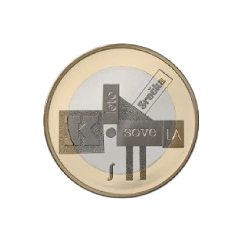 Eslovenia 2026 – Srečko Kosovel  – 3€ BU