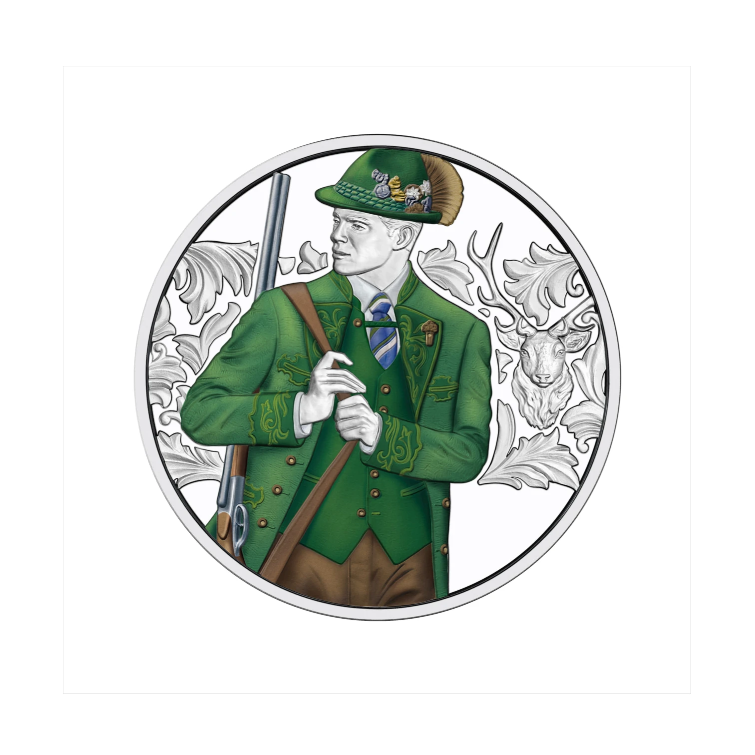 Áustria 2026 - Chifre de veado - 10€ 