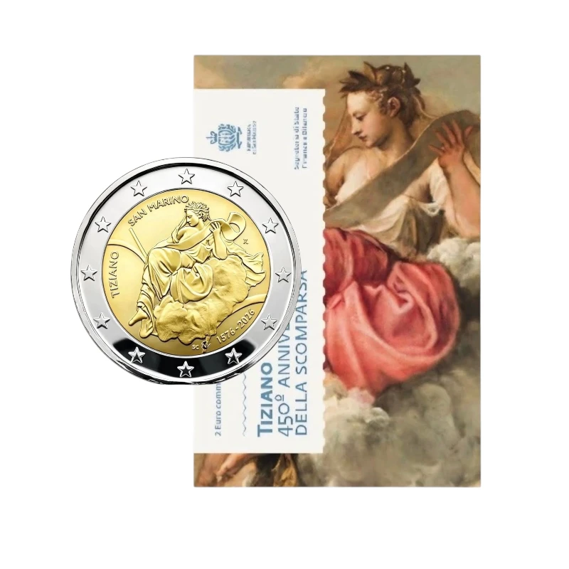 San Marino 2026 – Tiziano – 2€ BU