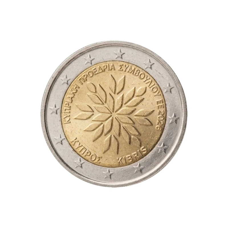 Chipre 2026 – Presidência UE – 2€ UNC