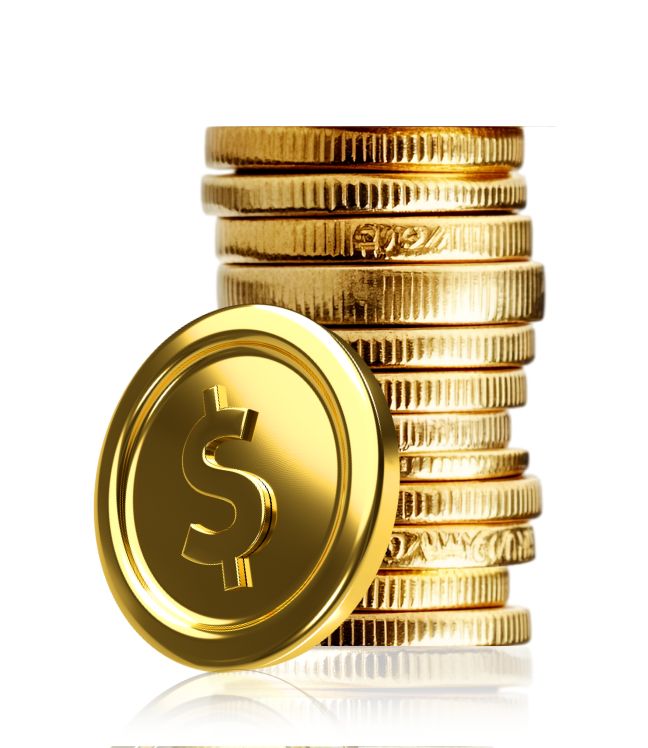 Moedas em Ouro