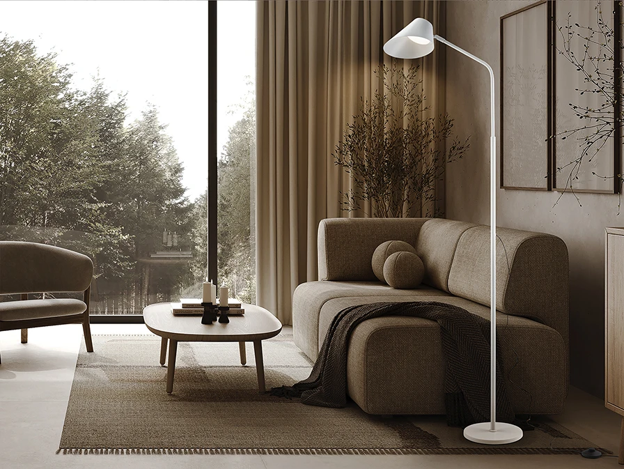 Esino - ESINO- CANDEEIRO DE PÉ SALA 1L BRANCO