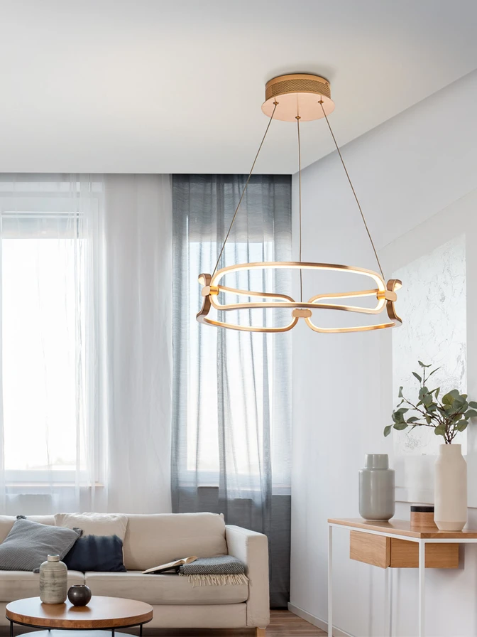 Colette - CAND. LED·COLETTE· Ø47 OURO ROSA